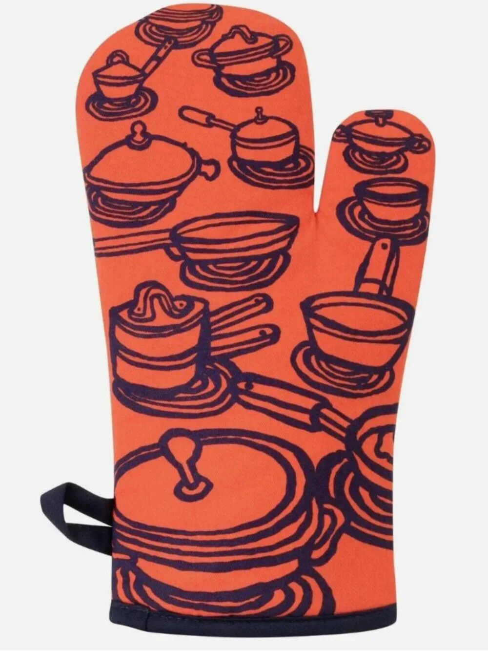 Blue Q dj stovetop oven mitt NWT